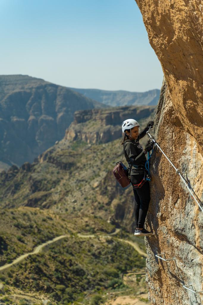 Jabal Shams Via Ferrata