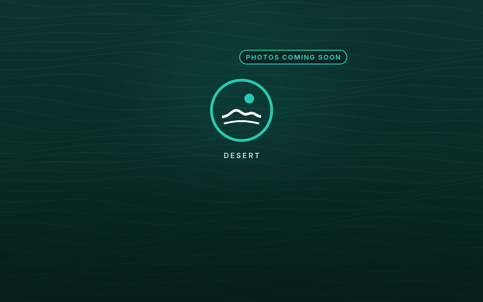 Desert - photos coming soon