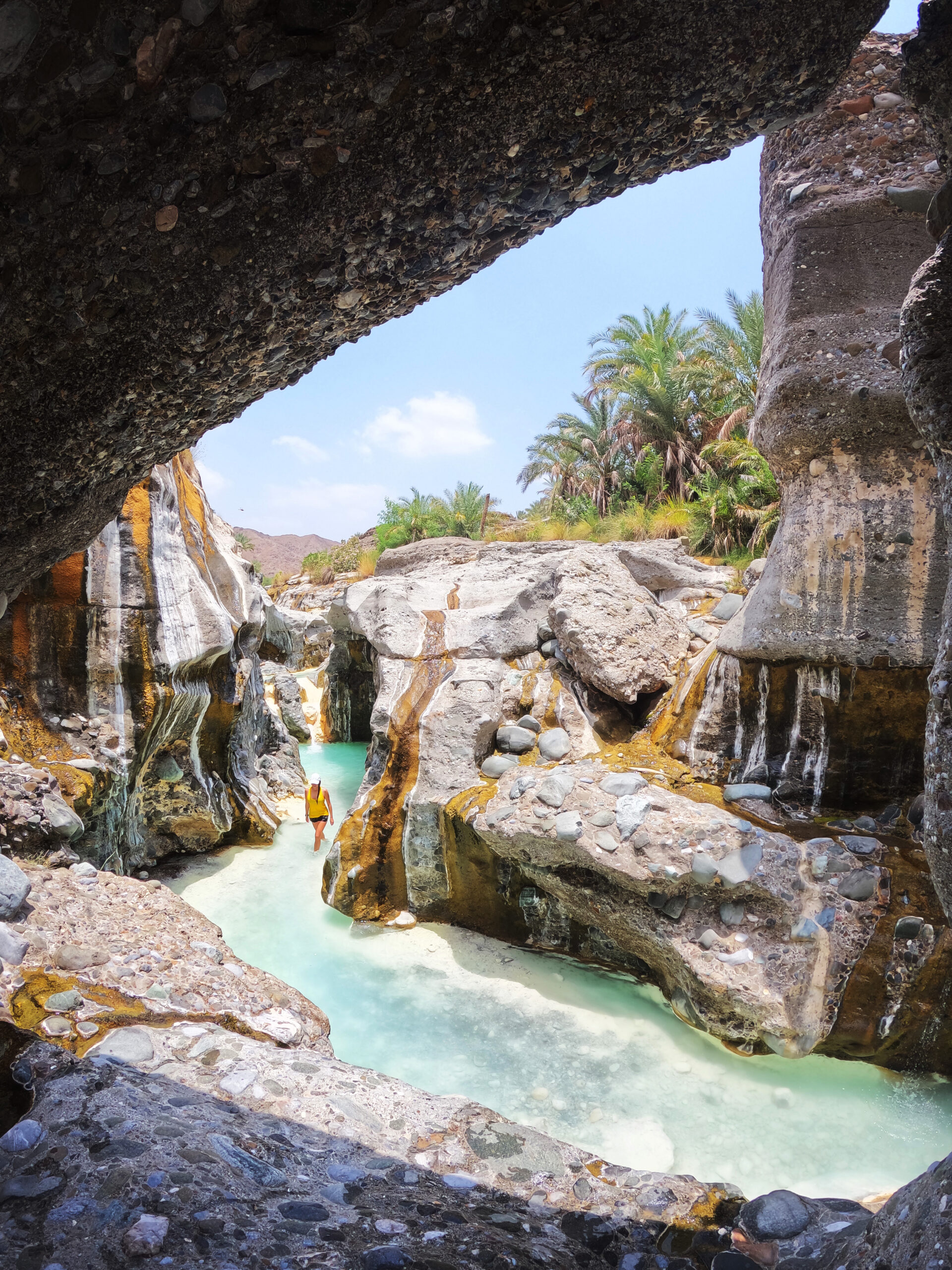 Blue Pools of Wadi Hoqain Half-Day Adventure
